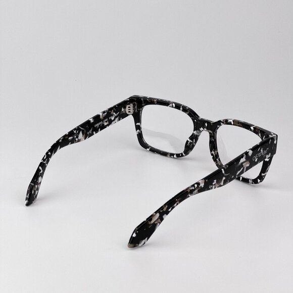 Off-White STYLE 53 Women Eyeglasses – Havana Black Square Frame | Model OERJ053 - Picture 5 of 11